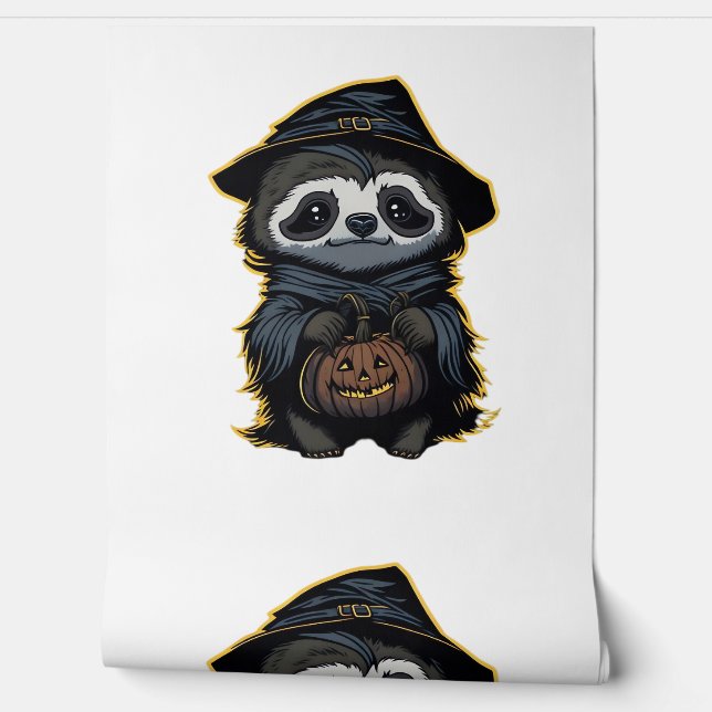 Papel Pintado Lágrima de Halloween camiseta sobredimensionada (Desenrollar)