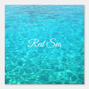 Papel Pintado Laguna de Azure en el Mar Rojo