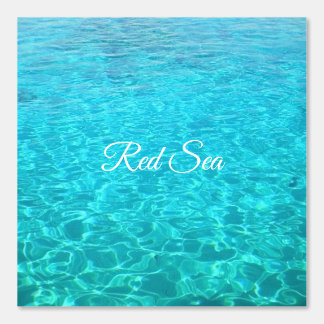 Papel Pintado Laguna de Azure en el Mar Rojo