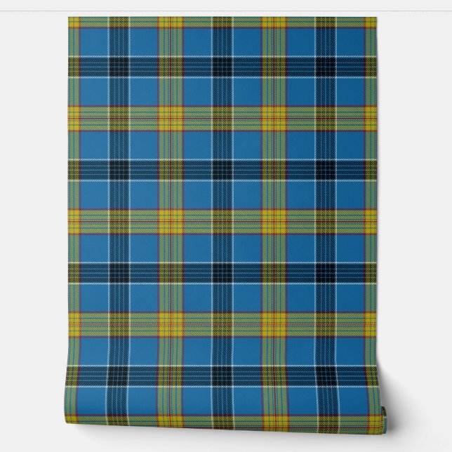 Papel Pintado Laing Tartan Plaid Scottish Clan (Desenrollar)