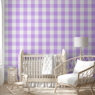 Papel Pintado Lavender Gingham