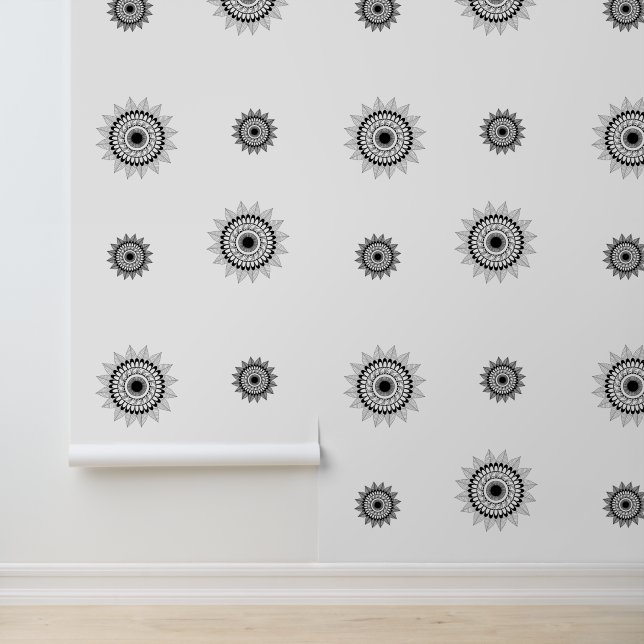 Papel Pintado Leaf mandala (Solicitud)