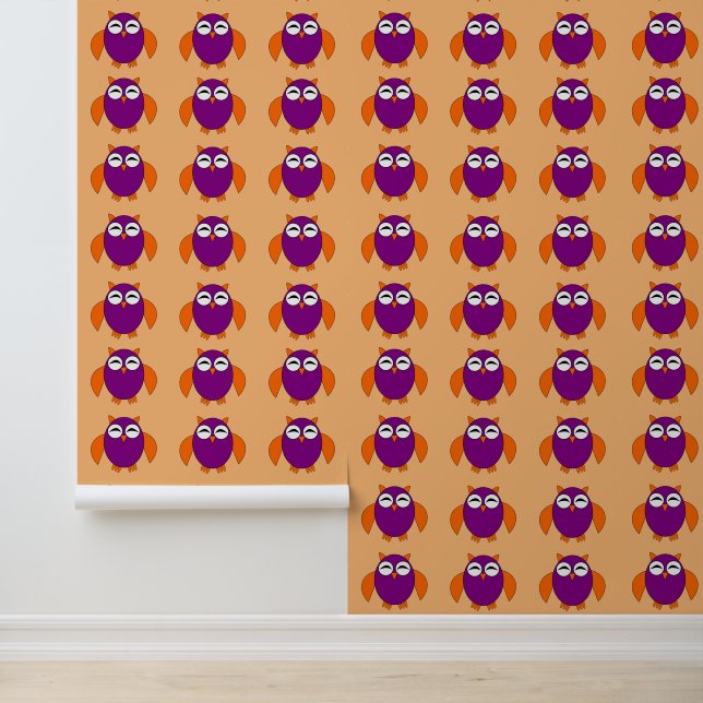 Papel Pintado Lechuza Cute Halloween (Solicitud)