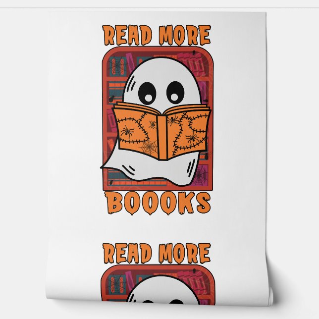 Papel Pintado Leer más libros Biblioteca Fantasma Leyendo Hallow (Desenrollar)