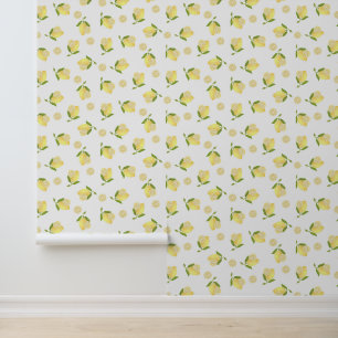 Papel Pintado Lemon White