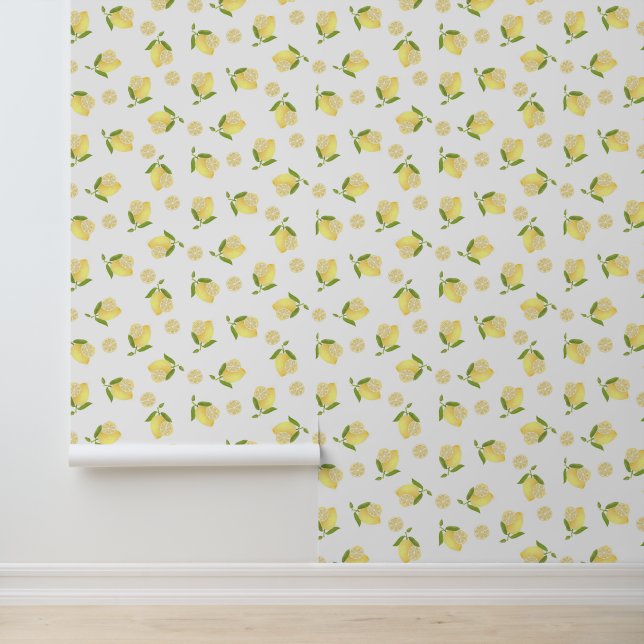 Papel Pintado Lemon White (Solicitud)