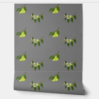 Papel Pintado Lemons and lemon flowers