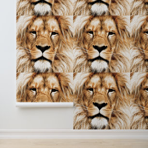 Papel Pintado León fuerte