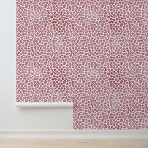 Papel Pintado Leopardo rosa blanco