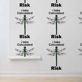 Papel Pintado Libélula Tomador de Riesgos Calculados Divertido