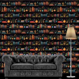 Papel Pintado Librería McKinely