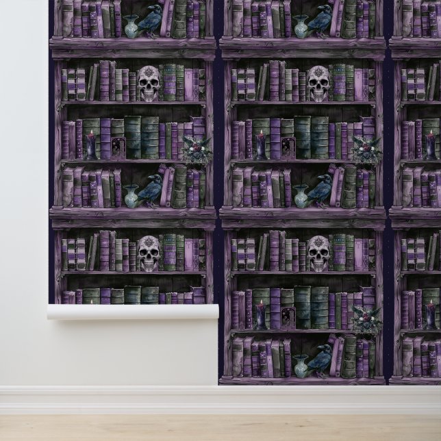 Papel Pintado Librería Purple Witchen (Solicitud)