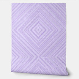 Papel Pintado Lilac Diamond Geométrico Púrpura