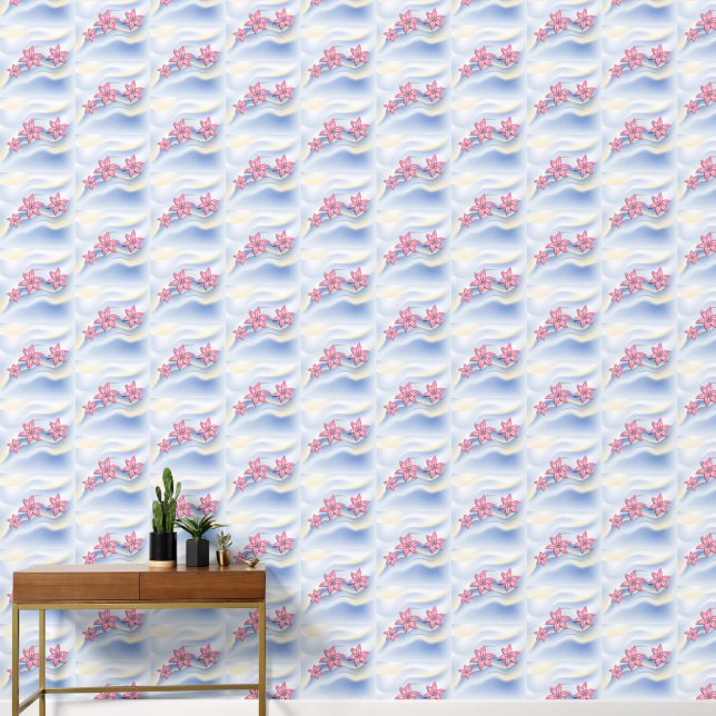Papel Pintado Lily Flowers (Pasillo)