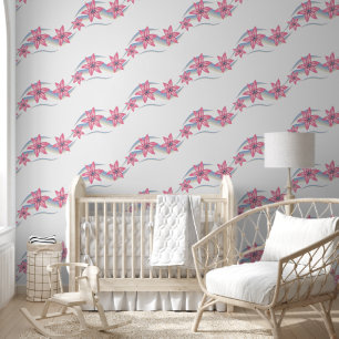 Papel Pintado Lily Flowers