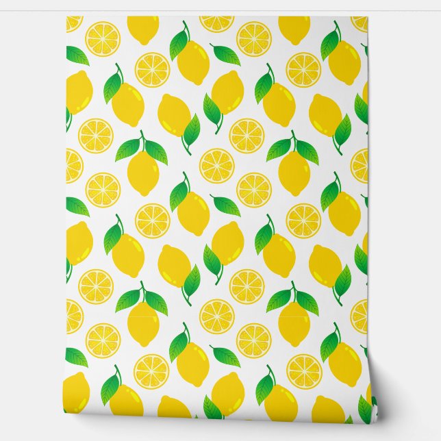 Papel Pintado Limones (Desenrollar)