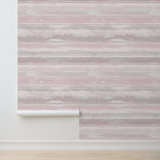 Papel Pintado Líneas artísticas esbozadas horizontalmente con ti