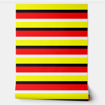 Líneas horizontales de franjas amarillas rojas