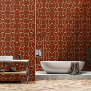 Papel Pintado Líneas Minimalistas de oleada rusa