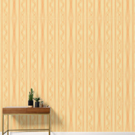 Papel Pintado líneas naranjas sobre fondo amarillo