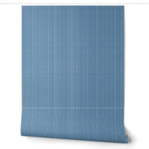 Lino Falso Grueso Azul Polvoriento