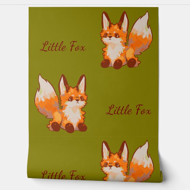 Papel Pintado Little Fox (Desenrollar)