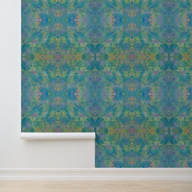 Papel Pintado Lluvia de arcoíris Pelar y Pegar  (Solicitud)