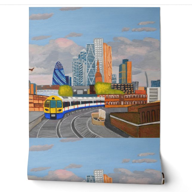Papel Pintado London Overground (Desenrollar)
