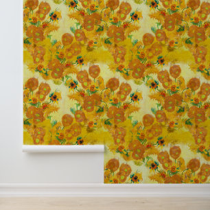Papel Pintado Los girasoles de Van Gogh, un arte moderno