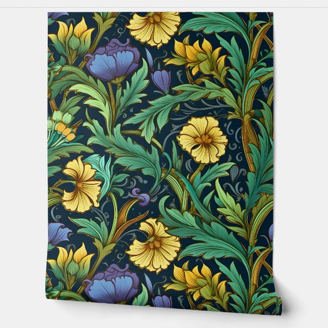 Papel Pintado Luminoso cuento de hadas Jardín Botánico (Desenrollar)