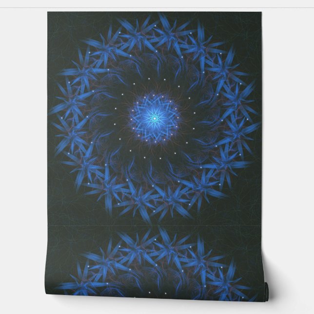 Papel Pintado Luminous Nexus – A Radiant Abstract Energy (Desenrollar)