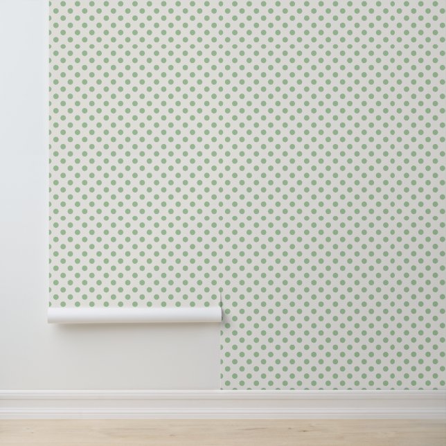 Papel Pintado Lunares de Salvia (Solicitud)