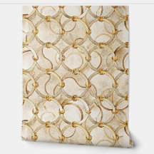 Luxury Gold Chain Links | Elegant Marble Backgroun