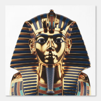 Papel Pintado Luxury Golden Egyptian Mask Artwork