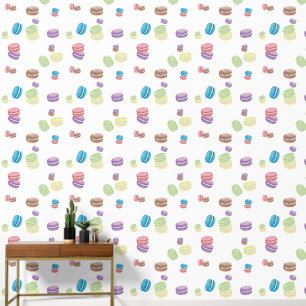 Papel Pintado Macarones franceses de color pastel