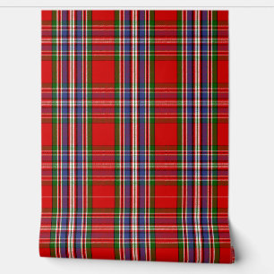 Papel Pintado MacFarlane Tartan Plaid Scottish Clan