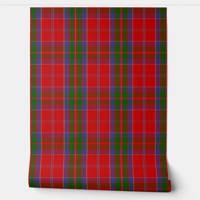 Papel Pintado MacGillivray Tartan Plaid Scottish Clan (Desenrollar)