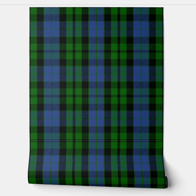 Papel Pintado MacKay Tartan Plaid Scottish Clan (Desenrollar)