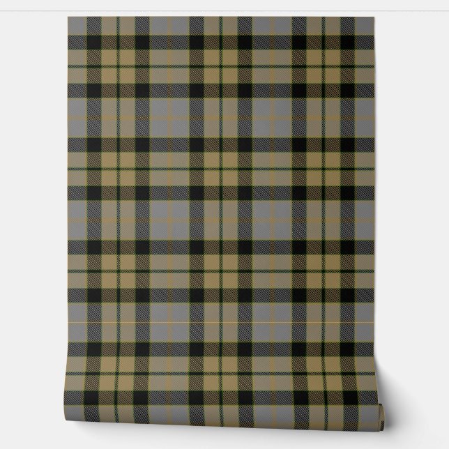 Papel Pintado MacKay Weathered Tartan Plaid Scottish Clan (Desenrollar)
