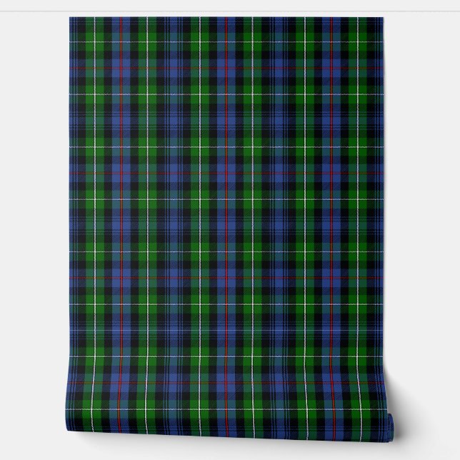 Papel Pintado MacKenzie Tartan Plaid Scottish Clan (Desenrollar)