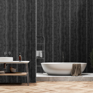 Papel Pintado Madera del tiempo negro
