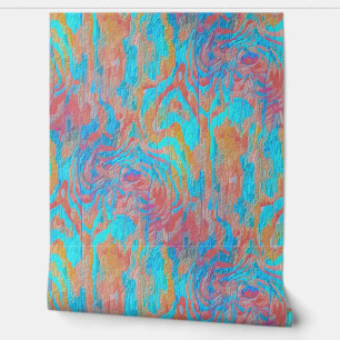 Papel Pintado Madera Tropical