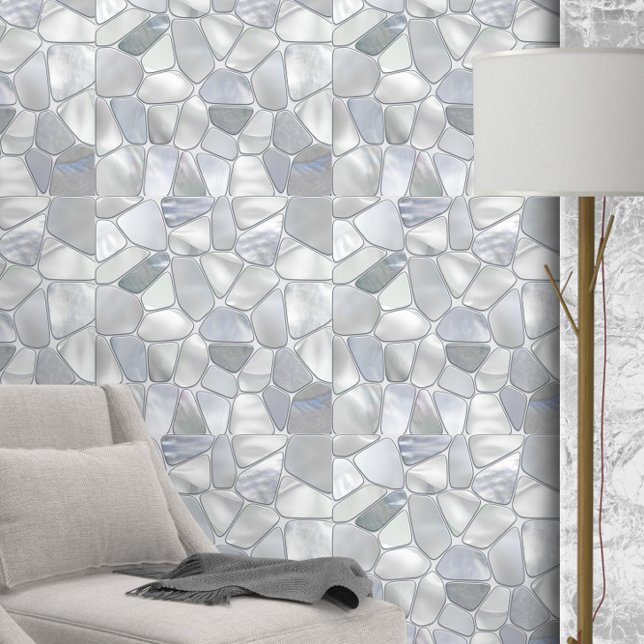 Papel Pintado Madre de perla - Resumen de las células de Voronoi (Subido por el creador)