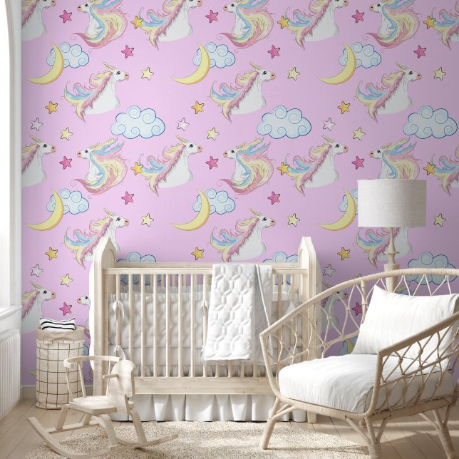 Papel Pintado Magical Unicorn (Niños)