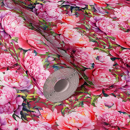 Papel Pintado Magníficas personalidades del amor en rojo rubí