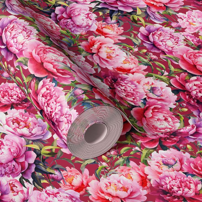 Papel Pintado Magníficas personalidades del amor en rojo rubí (Subido por el creador)