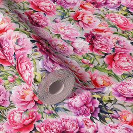 Papel Pintado Magníficas personalidades del amor en rosa suave