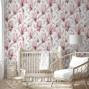 Papel Pintado Magnolia elegante