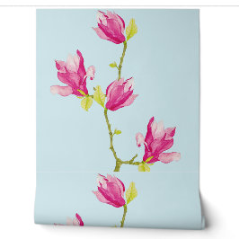Papel Pintado Magnolias Tulipán en un