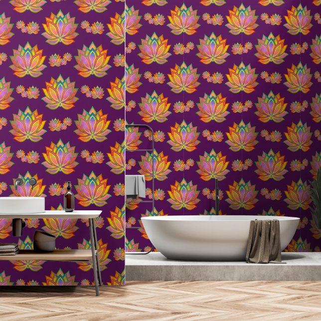 Papel Pintado Majestic Lotus Dreams (Baño)